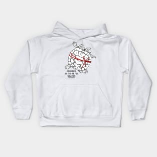 Turtle - "Remember we are in this together" Kids Hoodie